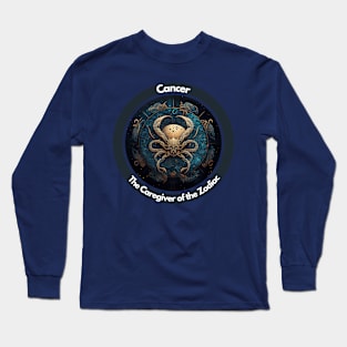 Cancer Zodiac Long Sleeve T-Shirt